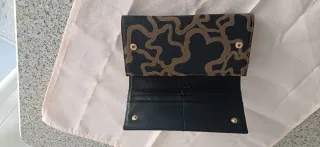 Monedero Tous Negro y Marrón