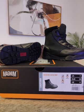 Botas de trabajo Magnum negras