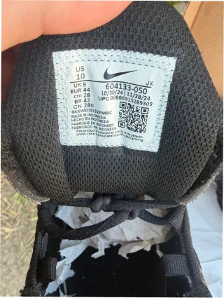 Nike TN Air Max Plus Talla 44 Negro