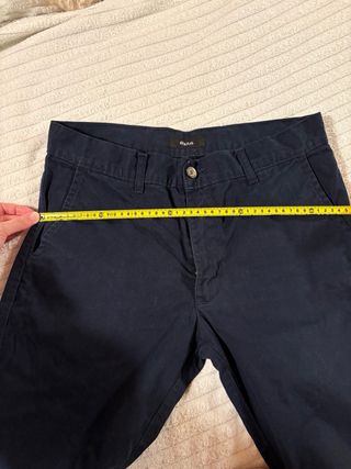 Pantalón de vestir azul