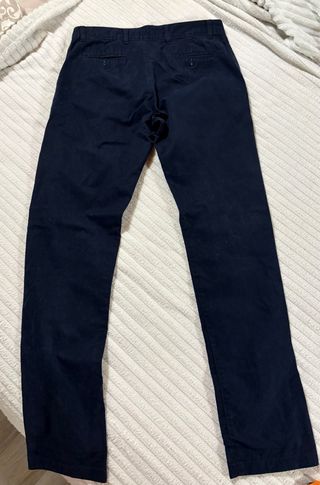 Pantalón de vestir azul