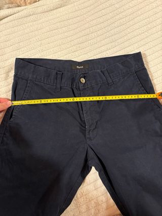 Pantalón de vestir azul