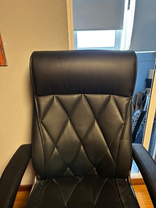 Silla de escritorio SONGMICS negra