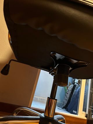 Silla de escritorio SONGMICS negra