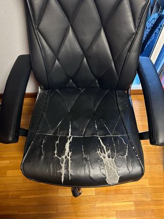 Silla de escritorio SONGMICS negra