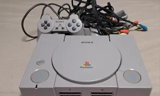 Consola Sony Playstation 1 Gris + Maleta Original