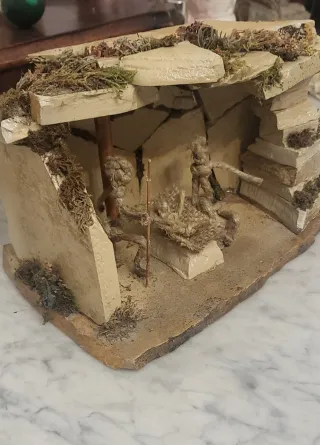 Presepe artigianale fatto a mano