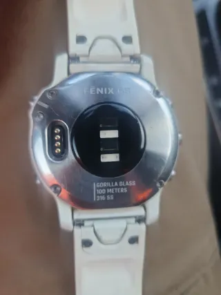 Reloj Garmin Fenix 6S Plata/Blanco