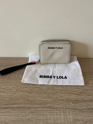 Cartera Bimba y Lola Beige y Negra
