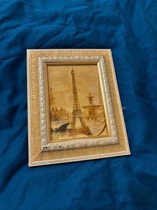 Cornice 13x18 cm Beige/Oro/Argento in plastica