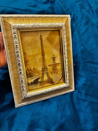 Cornice 13x18 cm Beige/Oro/Argento in plastica