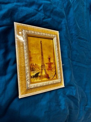 Cornice 13x18 cm Beige/Oro/Argento in plastica