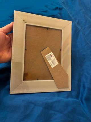 Cornice 13x18 cm Beige/Oro/Argento in plastica