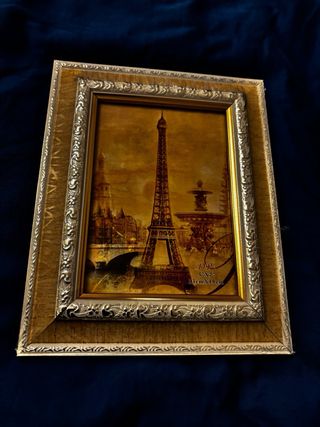 Cornice 13x18 cm Beige/Oro/Argento in plastica