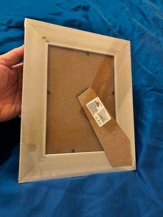 Cornice 13x18 cm Beige/Oro/Argento in plastica