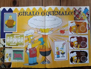 Álbum Cromos Los Simpsons Panini