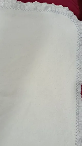 Manta de bebé bordada com ursinhos