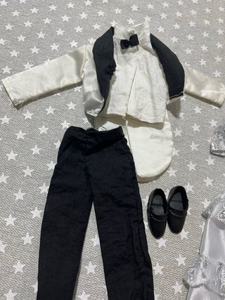 Abiti da sposa Barbie e Ken Vintage