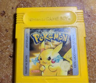 Pokemon Edicion Pikachu Game Boy Nintendo
