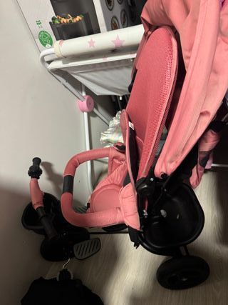 Triciclo para bebé color rosa