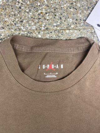 Camiseta Jordan Air Jordan Marrón/Beige