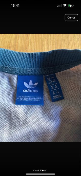 Sudadera Adidas Borbomix Azul y Rosa