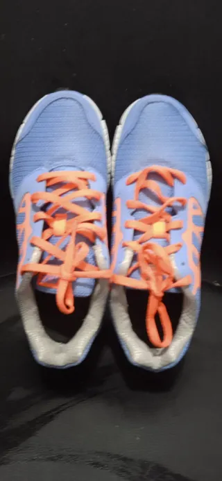 Zapatillas Nike Niña Azul y Naranja