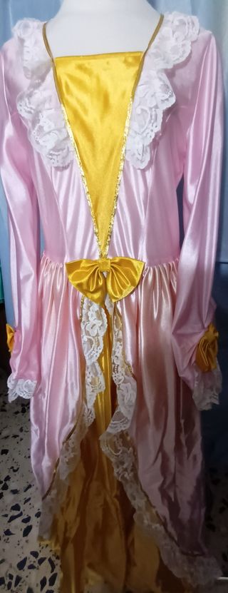Disfraz Princesa Rosa y Amarillo