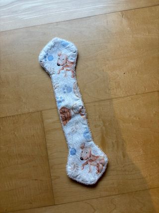 Babero algodón y pañito para bebé