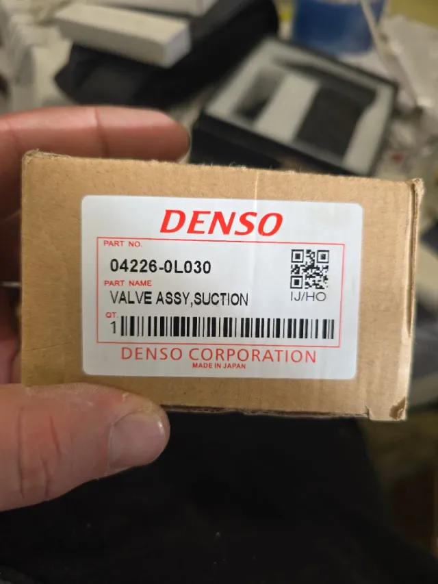 Válvula SCV / Regulador de succión