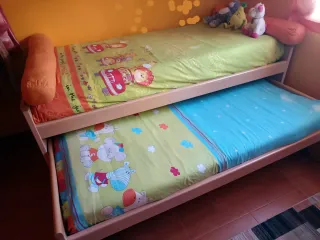 Cama nido con cajones