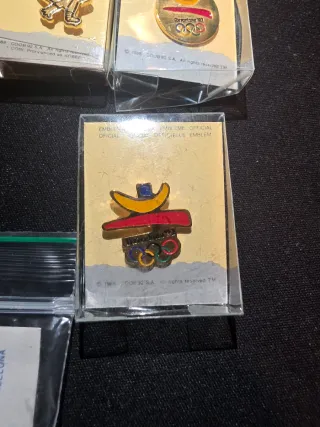 Lote Pins Originales Barcelona '92 Cobi Petra