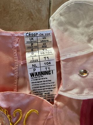 Disfraz Barbie Princesa Niña