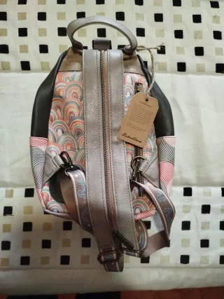 Mochila Rebel Dream Beige y Rosa