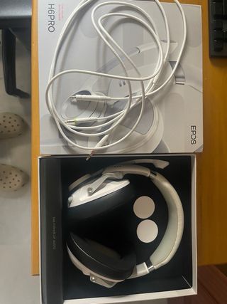 EPOS H6PRO Abiertos Blancos/Negros