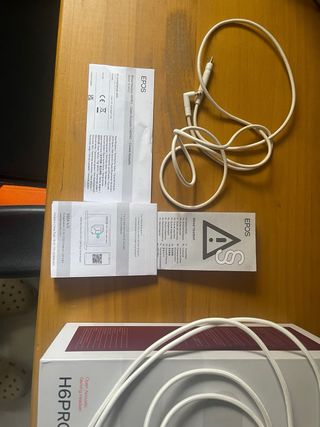 EPOS H6PRO Abiertos Blancos/Negros