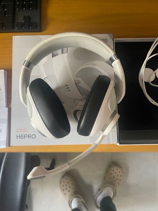 EPOS H6PRO Abiertos Blancos/Negros