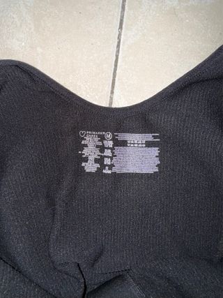 Body negro con cremallera