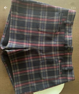 Shorts cuadros Mango Poco uso5
