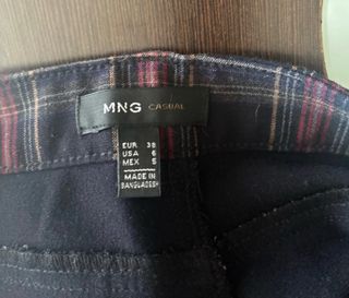 Shorts cuadros Mango Poco uso5