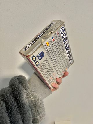 Caja Game Boy Advance Nintendo Rosa