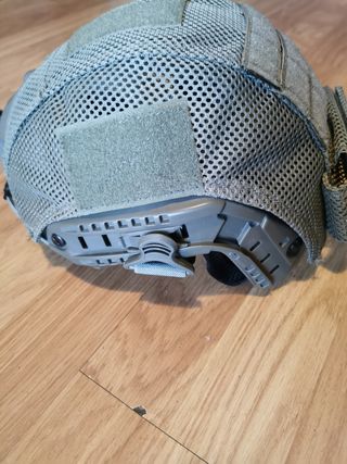 Casco Airsoft FAST + Gafas + Rejilla