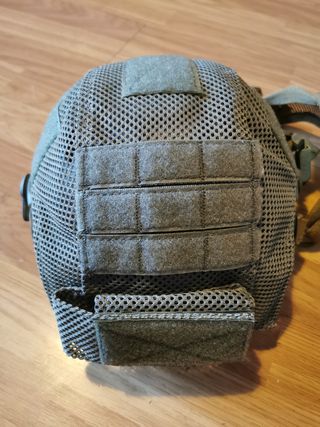 Casco Airsoft FAST + Gafas + Rejilla