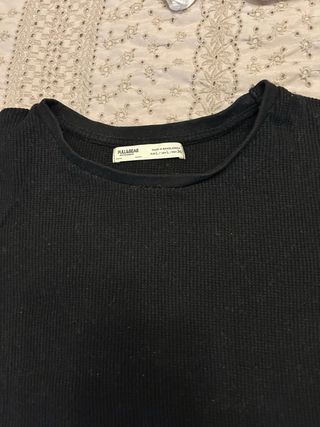 Camiseta Pull&Bear canalé