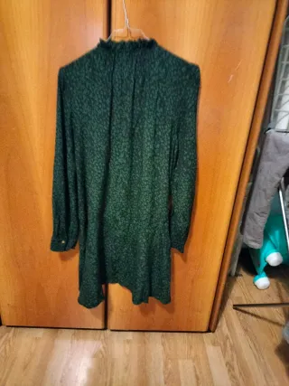 Mini abito Zara nero verde