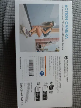 Cámara de Acción A16 4K 131ft Impermeable