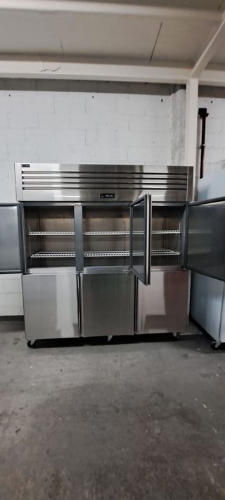 Armario Frío Estatico 6 Puertas Acero Inox Nuevo