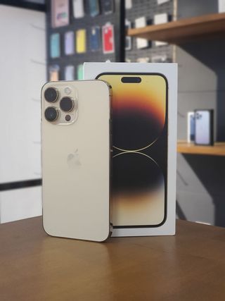 IPHONE 14 PRO MAX 256GB DORADO BAT. 100%