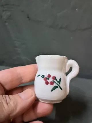 Set de vajilla miniatura floral