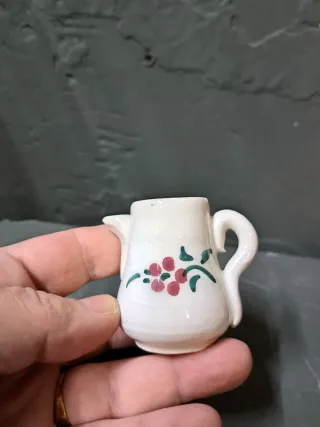 Set de vajilla miniatura floral